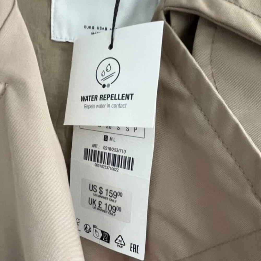 TREND ZARA NWT TRENDING BELT COAT 
🚨 FIRM PRICE NO DISCOUNT ON THIS COAT - Picture 2 of 16